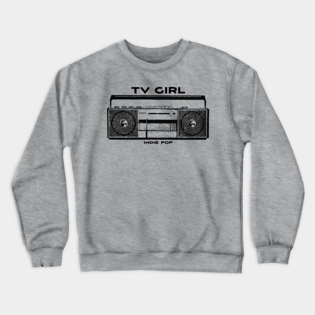 Tv Girl Crewneck Sweatshirt by Rejfu Store